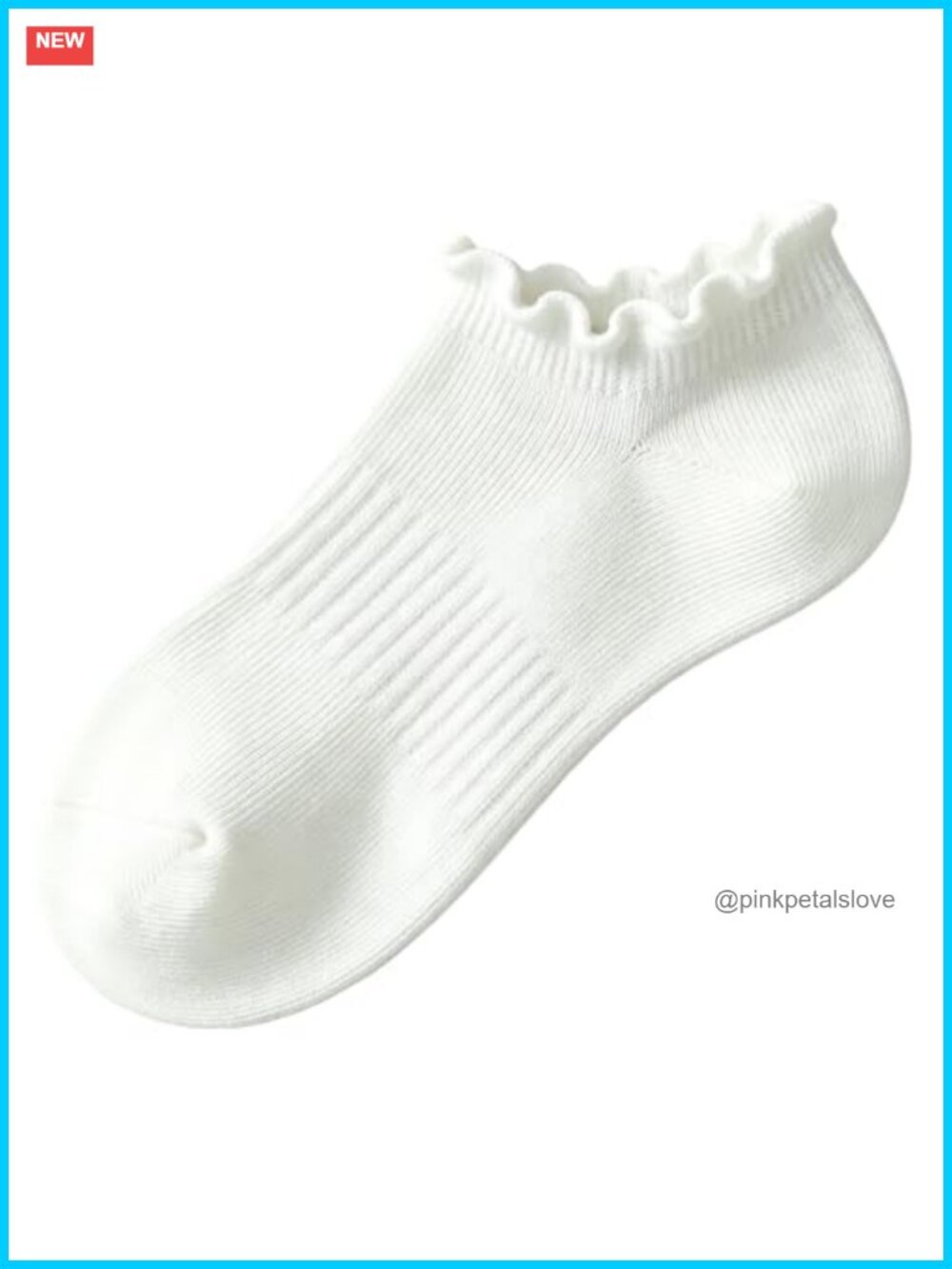 Womens No Show Socks Low Cut Ruffle Ankle Cotton Non Slip 6 Pairs